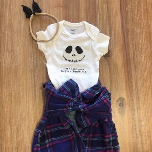 The nightmare before bedtime onesie